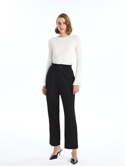 Beli Lastikli Kad?n Pantolon