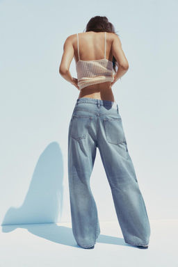 TRF BAGGY BALLOON MID-WAIST JEANS - Zara фото 14