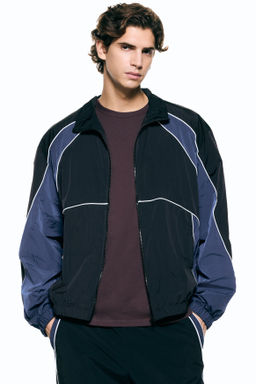 Chaqueta de ch?ndal en bloques de color - H&m фото 6