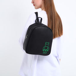 Рюкзак из искусственной кожи Неон 27*23*10 см - Nazamok фото 7