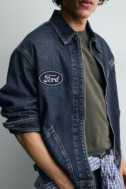 FORD  PATCH DENIM JACKET - Zara фото 14