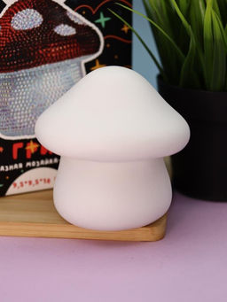 Алмазная мозаика на копилке (нижняя загрузка) Draw Me! Mushroom, (9.5*9.5*10 см)