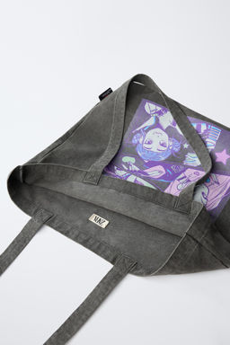 KPOP DEMON HUNTERS NETFLIX  TOTE BAG - Zara фото 4