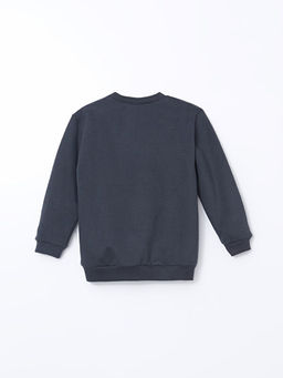 Bisiklet Yaka Erkek ?ocuk Sweatshirt