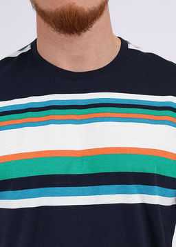 CLE Футболка муж. 542357/09кдн белый/т.синий - Clever wear фото 2