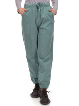 MC905-1 MENTHOL Брюки спортивные женские (100% хлопок) - Фабричный китай фото 2