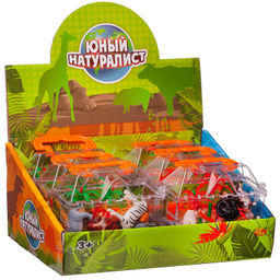 Игровой набор ABtoys Юный натуралист Фигурки диких животных 8 шт. в чемоданчике, в дисплеи  фото 6