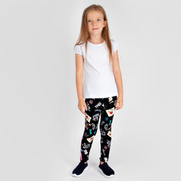 АКЦИЯ!!! Лосины для девочки Соль&Перец