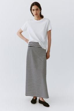 Falda de algod?n con cintura plegable - H&m фото 6