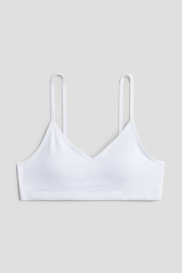 Crop top con relleno