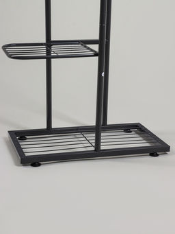 Подставка для цветов Greengo, 6 полок, 44×22×105 см, напольная, металл, тёмно-серая