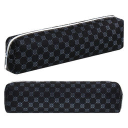 Цена за 3 шт. Пенал школьный на молнии Calligrata «Классика», чёрный