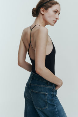 Body tanga con escote en V - H&m фото 5