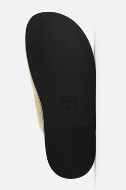 DOUBLE STRAP LEATHER SANDALS - Zara фото 8
