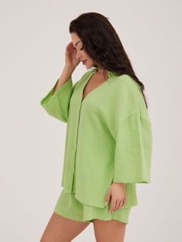 Цены тают. Пижама жен. Ashli зеленый - Sensera фото 5