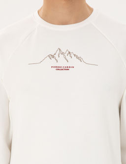Ekru Regular Fit Sweatshirt - Pierre cardin фото 6
