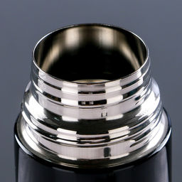 Термос, 500 мл, Пуля Патрон, сохраняет тепло 12 ч, 25?6.5 см, чёрный