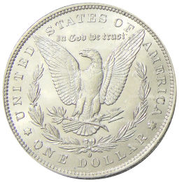 1 доллар 1884 года О США Доллар Моргана