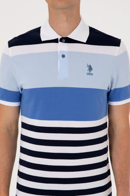 Erkek Regular Fit Polo Yaka _ndigo Ti__rt Sepette S_rpriz _ndirim - U.s. polo assn фото 6