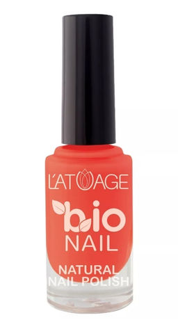 Latuage Лак для ногтей BIO CARE тон 807 красно - коралловый