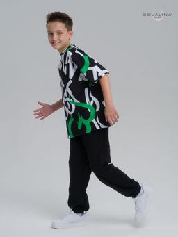 Костюм Daily men граффити бенеттон-черный - Sovalina фото 6