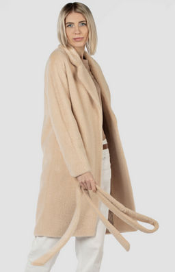 Пальто женское демисезонное (пояс) - El podio фото 15