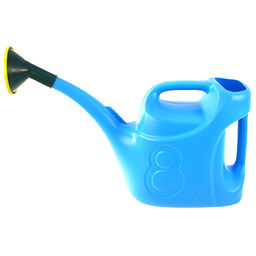 Лейка садовая пластмассовая 8л Урожайная 52х19,5х31см, с рассеивателем, пищевой полиэтилен (Россия) - Домашняя мода фото 2