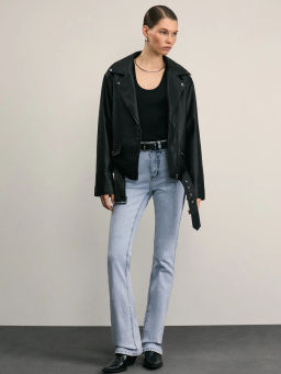 Джинсы bootcut с высокой посадкой / Zarina