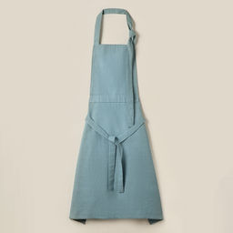 Фартук кухонный женский на завязках SL HOME Olive, 95×140 см, 100% лён, 200 г/м²