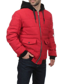 2172 RED Куртка мужская зимняя облегченная (150 гр. холлофайбер)