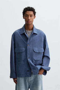 WASHED POCKET JACKET - Zara фото 2