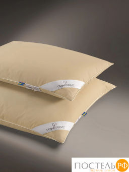 Подушка PRIME PRIVE CAMEL хл.BIODYNAMIC COTTON/вербл.шерсть, 1000 г/м2, беж