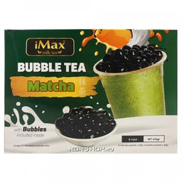 Зеленый чай Матча с шариками iMax Bubble Tea, 416 г Акция