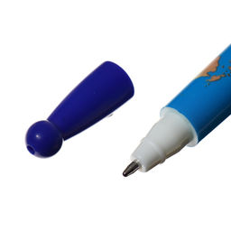 Цена за 12 шт. Ручка - прикол шариковая спиннер, «Глобус», МИКС