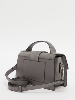 Женская сумка с ручками TENDANCE Артикул 4248174, серый  фото 5