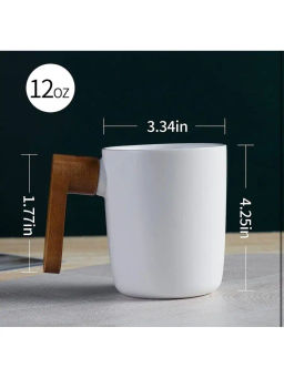 Кружка SCANDY WOOD 350мл - SIJ фото 8