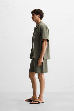 TEXTURED JACQUARD SHIRT - Zara фото 5