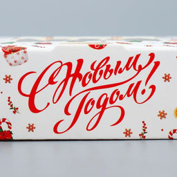 Цена за 5 шт. Коробка складная новогодняя «Сладкая», 10×8×3.5 см