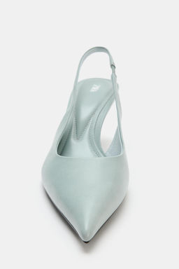 ZAPATO DESTALONADO TAC?N / Azul - Zara фото 4