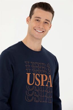 U. S. Polo Assn / Мужской темно-синий свитшот - U.s. polo assn фото 9