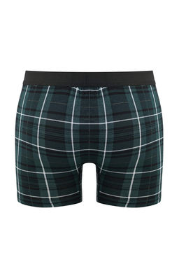 Siyah Desenli Pamuklu Likral? 3lu Boxer TMNAW26BX00000 - Trendyolmilla фото 12