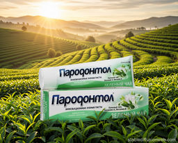 ПАРОДОНТОЛ з/паста туб.124гр Зеленый чай