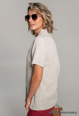 Рубашка из 100% льна премиального качестваМехико - Vals фото 3