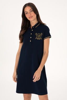 Kad_n Lacivert _rme Elbise Sepette S_rpriz _ndirim - U.s. polo assn фото 2