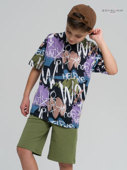 Костюм Light men стритстайл-хаки - Sovalina фото 12