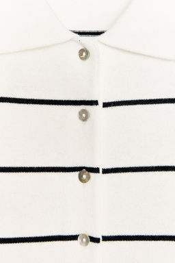 SHORT KNIT STRIPED DRESS - Zara фото 9