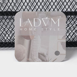 Корзинка универсальная LaDо́m «Миди», прямоугольная, 32×20.5×14 см, чёрная