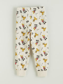 Beli Lastikli Mickey Mouse Bask?l? Erkek ?ocuk Pijama Alt