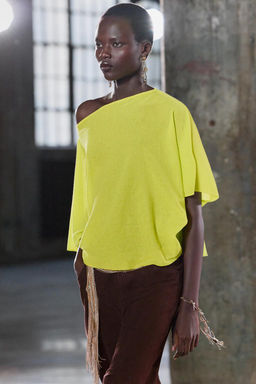 PLAIN KNIT LAYER TOP - Zara фото 7