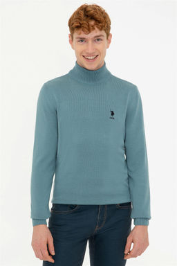 U. S. Polo Assn / Мужской базовый свитер цвета индиго